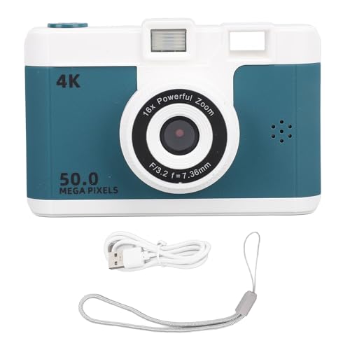Appareil photo numérique enfant double lentille 50MP avec jeux et MP3