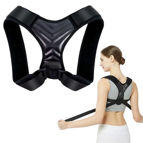 Luxorium Corrector de Postura Espalda Corrector de Espalda Recta Entrenador de Postura para Hombres y Mujeres Cinturón de Soporte para la Espalda
