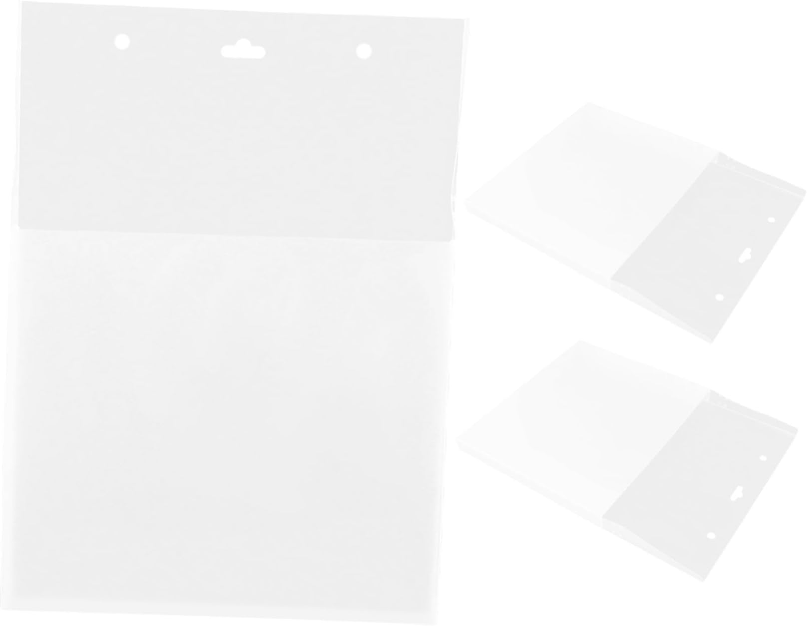 3-Piece Wall Mount Document Organizer File Pockets Hanging File Storage Box for Home Office for Documents and Magazines