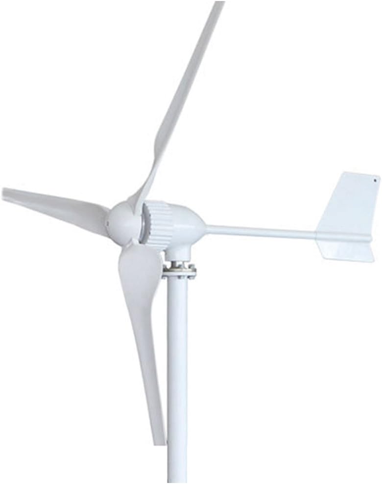 Vogvigo Wind Turbine Wind Generator 600/700W DC 24/48V Wind Turbine High Efficiency Wind Turbine Generator Kit 3 Blades Wind Energy (800W 48V)