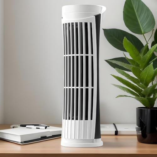 Ventilateur tour sans pales USB avec LED pour bureau