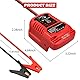TPDL Starthilfe Powerbank für Einhell Power X-Change 18V Akku, Batterie Jump Starter mit Starthilfekabel kompatibel mit Einhell 18V Akku auf für 12V Fahrzeuge