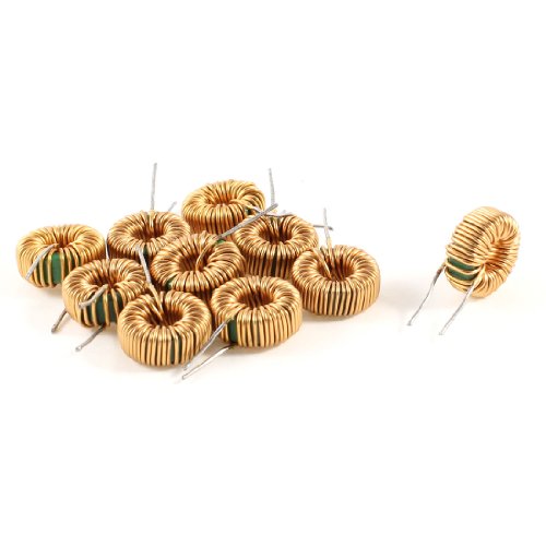 Bobina de alambre de cobre de 10MH y 2A con núcleo toroidal de baja resistencia de 40mOhm 5