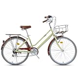 ★ [ALTURA Y CAPACIDAD DE PESO] -Esta bicicleta de confort puede soportar hasta 160 kg / 350 lb y es adecuada para mujeres u hombres de entre 145 y 170 cm de altura. ¡Compre esta bicicleta de crucero 90% preinstalada con un servicio postventa de calidad!