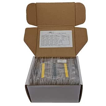 Joe Knows Electronics 1/4W 1% 86 Value 860 Piece Resistor Kit