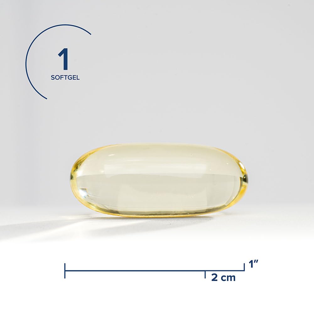 SEEKING HEALTH Capsule Molli di Olio di Pesce Ottimali – Olio di Pesce Omega 3 Acidi Grassi EPA DHA – Capsule di Olio di Pesce Ad Alta Concentrazione – Integratori Nutrizionali Omega-3 – 120 Softgels