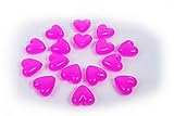 Werbegeschenke koenig-tom 100 Bällebad Herzen ( Tüv geprüft und Zertifiziert 2019) Bälle Bällebadbälle PINK 8cm Ø Gewerbequalität