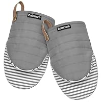 cuisinart handschuhe Mini-Ofenhandschuhe, hitzebeständige Küchenhandschuhe für den Ofen, mit rutschfestem bedrucktem Silikon, Baumwollfüllung und Kunstlederschlaufe, langlebiges Ofenhandschuh-Set zum Kochen und Küche, Haushalt & Wohnen making them a practical brand-carver Gill Marine Winter 3mm Rahmengröße:L