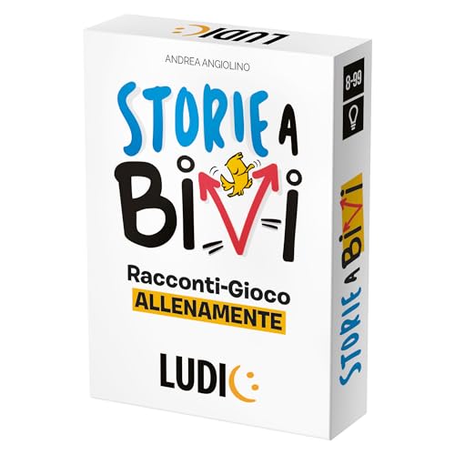 Ludic - Storie A Bivi - Racconti-Gioco Allenamente - Gioco Di Società Per 1 O Più Giocatori, Anni 10+, Un Gioco Di Carte Per Tutta La Famiglia | It608