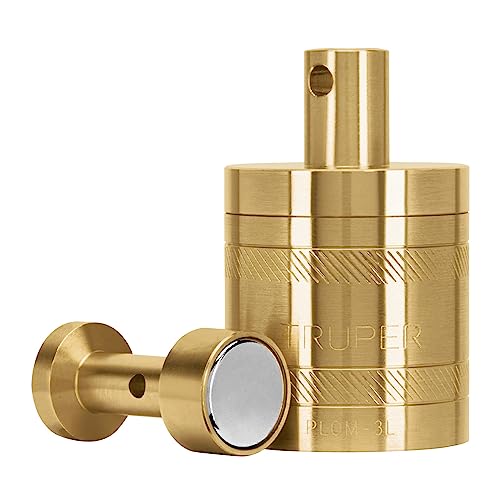 TRUPER PLOM-3L Brass Plumb Bobs w/ Center 12.4 Oz (352 g) by Truper - Used condition - US$24.87
