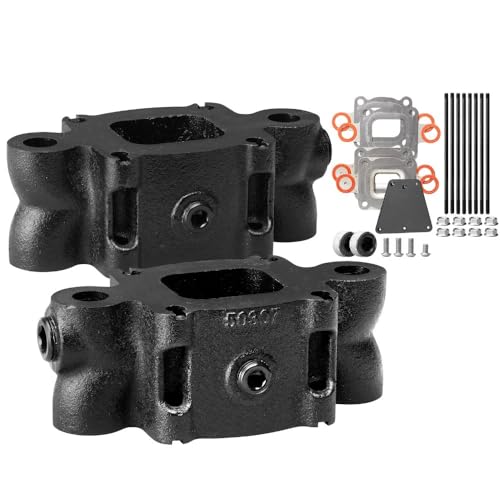 Mercruiser Set Of 2 Dry Joint 3 Spacers With Riser Extension Kit - Replaces 8...