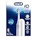 Oral-B iO Simple Clean Rechargeable Electric Powered Toothbrush, Pure White with 1 Gentle Care Brush Head and 1 White Travel Case - Automatic Pressure Sensor to Protect Gums - 3 Modes -2 Min Timer