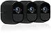 Produktbild Arlo Pro 2 Silikonbezüge Schirmblende (offiziell, 3 Stück) schwarz, geeignet für Arlo Pro kabellose Überwachungskamera, VMA4200C
