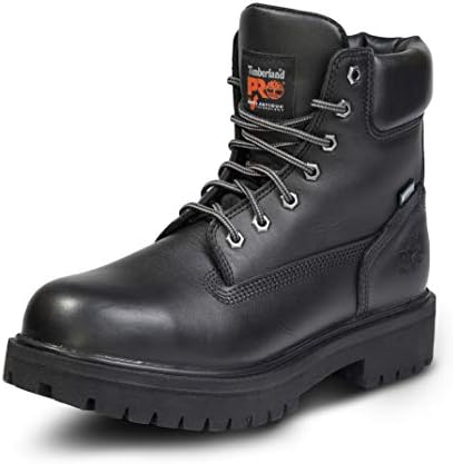Timberland PRO mens Direct Attach 6 Inch Steel Safety Toe Waterproof Insulated Work Boot, After Dark Full-grain Leather, 11 US
