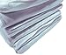 SupremePlus Prefold Diaper Cloth – 100 Percent Cotton Burp Cloths, Heavy Weight 6 Ply Prefolded Burpcloths for Babies & Cleaning Use, 21“x14”, Reusable, Washable & Absorbent White Diapers (Pack of 6)