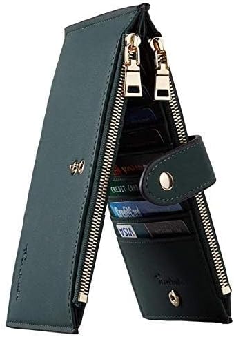 Travelambo Leather Wallets for Women Slim RFID Blocking Bifold Credit Card Holder Wallet - Image 4