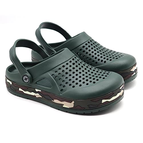 Image of SVAAR Men's Super Stylish Clogs || Sandals with Adjustable Back Strap for Men