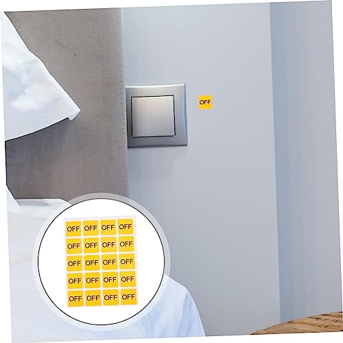 Pegatinas de Precaución para Interruptor Ideales para Dormitorio y Taller 6