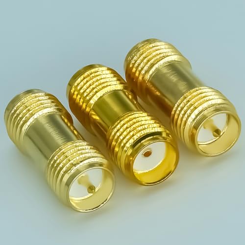 3PCS SMA Barrel Adapter Connector Antena miniatura 4