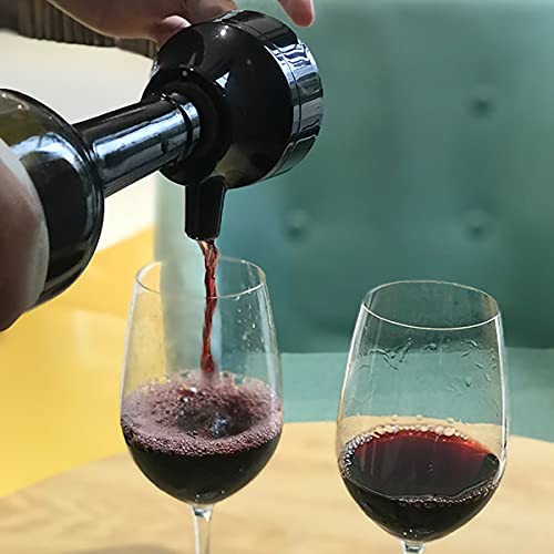 NgMik Automatische wijndispenser Smart rode wijn elektrische karaf twee-in-één bierschuimer elektrische karaf dispenser… - Afbeelding 4