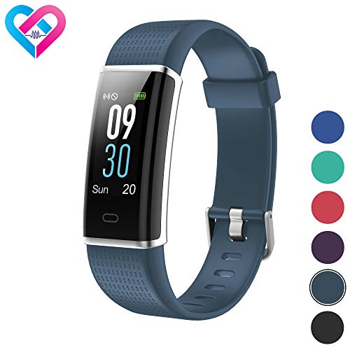 Pro-Fit Fitness Tracker, Activity Tracker with Color Screen, Heart Rate Monitor, 14 Sports