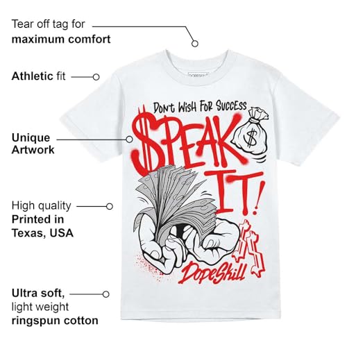 Image of DopeSkill Graphic Tee Streetwear Hip Hop Hypebeast Unisex T-Shirt Sneaker Colour Matching Shirts Inspired Motivation Quotes