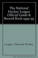 The National Hockey League Official Guide & Record Book 1992-93 0920445217 Book Cover
