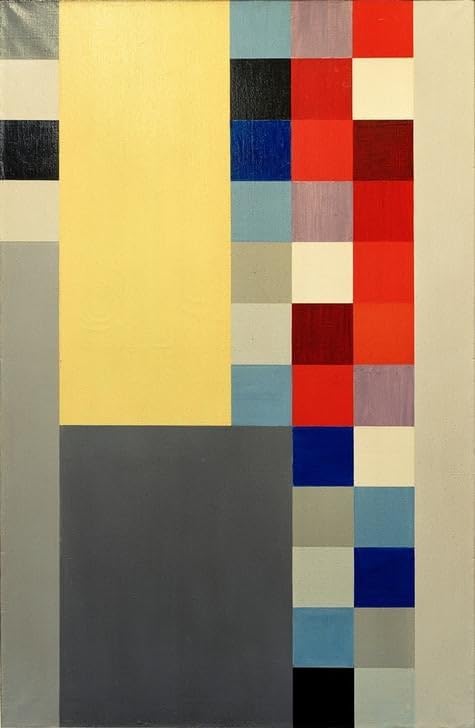 Affiche Sophie Täuber Arp, impression sur toile verticale 60x90cm pour décoration