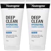 Neutrogena Deep Clean Hydrating Foaming Cleanser 150 g (Pack of 2)