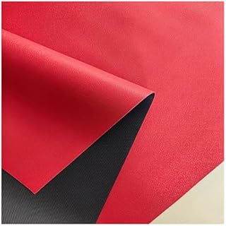 Genérico Alfombrilla de Goma Oxford Multicolor para Suelo, con patrón de Placa de Acero, de 2,5 mm de Grosor, Apta para Suelos de Garaje o decoración del hogar (Color: Rojo, tamaño: 1,2 x 1,5 m)