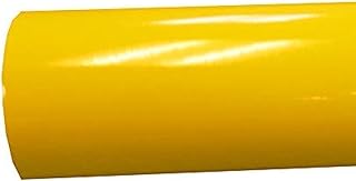 ORACAL 12" x 10 Ft Roll of Glossy 651 Yellow Vinyl for Craft Cutters and Vinyl Sign Cutters