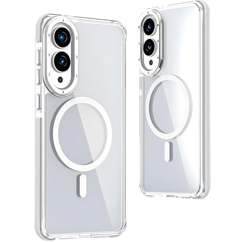 Coque Samsung S25 Edge transparente avec technologie de charge sans fil