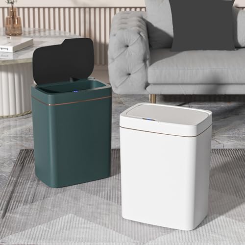 Caneca de basura automática con sensor y tapa 15L miniatura 6