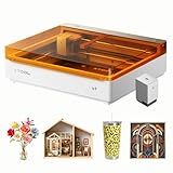 xTool M2 Incisore Laser 10W, Compatibile con Stampa CMYK, Doppia Fotocamera, Macchina Incisione Laser Chiusa Classe 1 per Fai-da-Te su Legno, Acrilico, Adesivi e Regali Personalizzati
