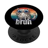 Photo Gallery gatto meme divertente che dice bruh popsockets popgrip intercambiabile Photo Gallery gatto meme divertente che dice bruh popsockets popgrip intercambiabile