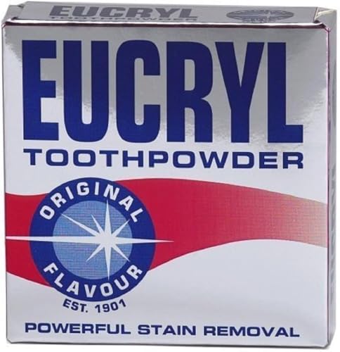 Eucryl Smokers Toothpowder Original 50g, Powerful Stain Remover (Pack of 6) image 5