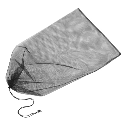 BESPORTBLE Bolsa De Recolección De Chips De Madera Herramienta Para Recoger Hojas Bolsa De Almacenamiento De Hojas Bolsa Trituradora Astilladora Bolsa De Hojas De Césped Neto Black