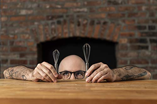 Babish 2-Piece (5” And 7”) Stainless Steel Tiny Whisk Set #TOP3