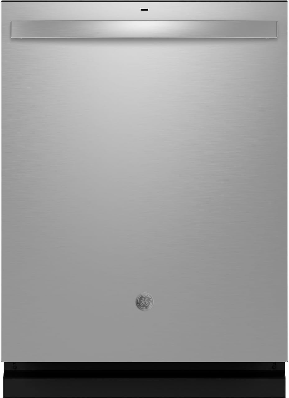 GE 24 in. Fingerprint Resistant Stainless Top Control Built-in Tall Tub Dishwasher with 3rd Rack, Bottle Jets, 45 dBA