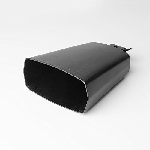 Vangoa 5 inch Metal Steel Cow Bell Noise Maker with Stick for Drumset Kit Percussion