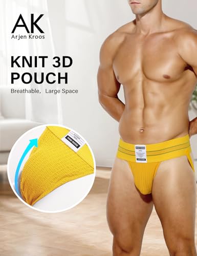 Arjen Kroos Mens Jock Strap Compression Athletic Supporter Jockstrap Underwear with Wide Band3