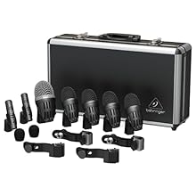 High-performance set of 7 microphones tuned and matched to capture every nuance of a full drum kit Complete collection of premium drum microphones, ideal for studio recordings and live performances 1 premium large diaphragm dynamic microphone special...
