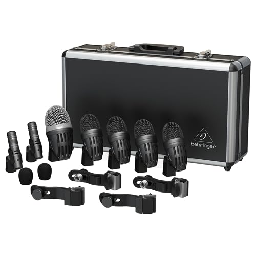 Behringer BC1500 Juego De Micrófono Prémium De 7 Piezas Para Batería Para Usos En Estudio Y En Directo