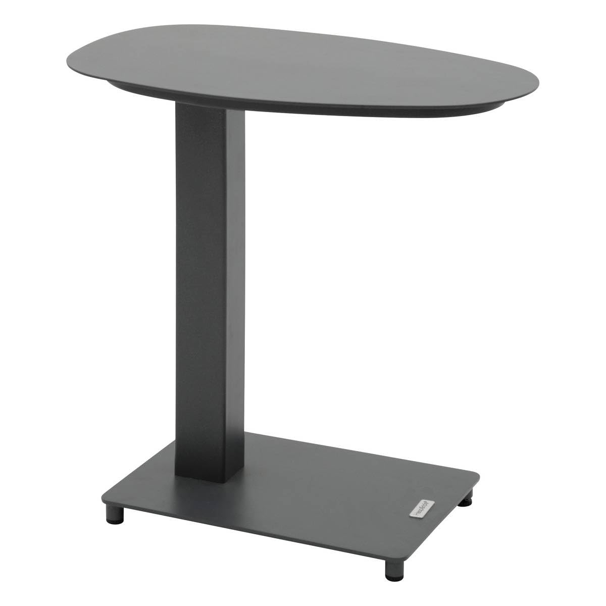 Table d'appoint de jardin Venuzia aluminium gain de place pour petit balcon