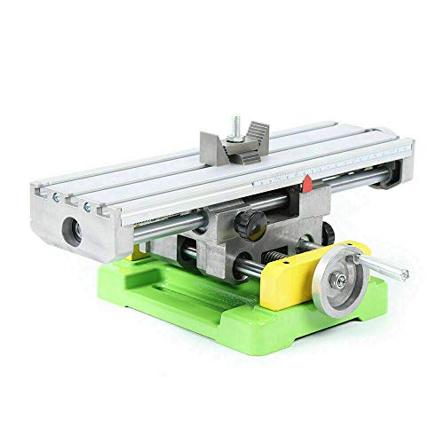 Multifunction Worktable Milling Working Table Milling Machine Compound Drilling Slide Table For Bench Drill Cross Slide Bench Drill Vise Fixture XY Axis