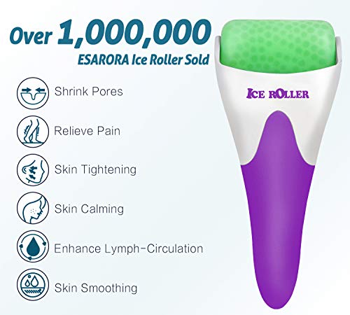 Esarora Ice Roller For Face & Eye, Puffiness, Migraine, Pain Relief And Minor Injury, Skin Care Products #TOP1