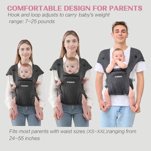 Robibers 2024 Newly Upgraded Baby Carrier Newborn To Toddler thumb #4