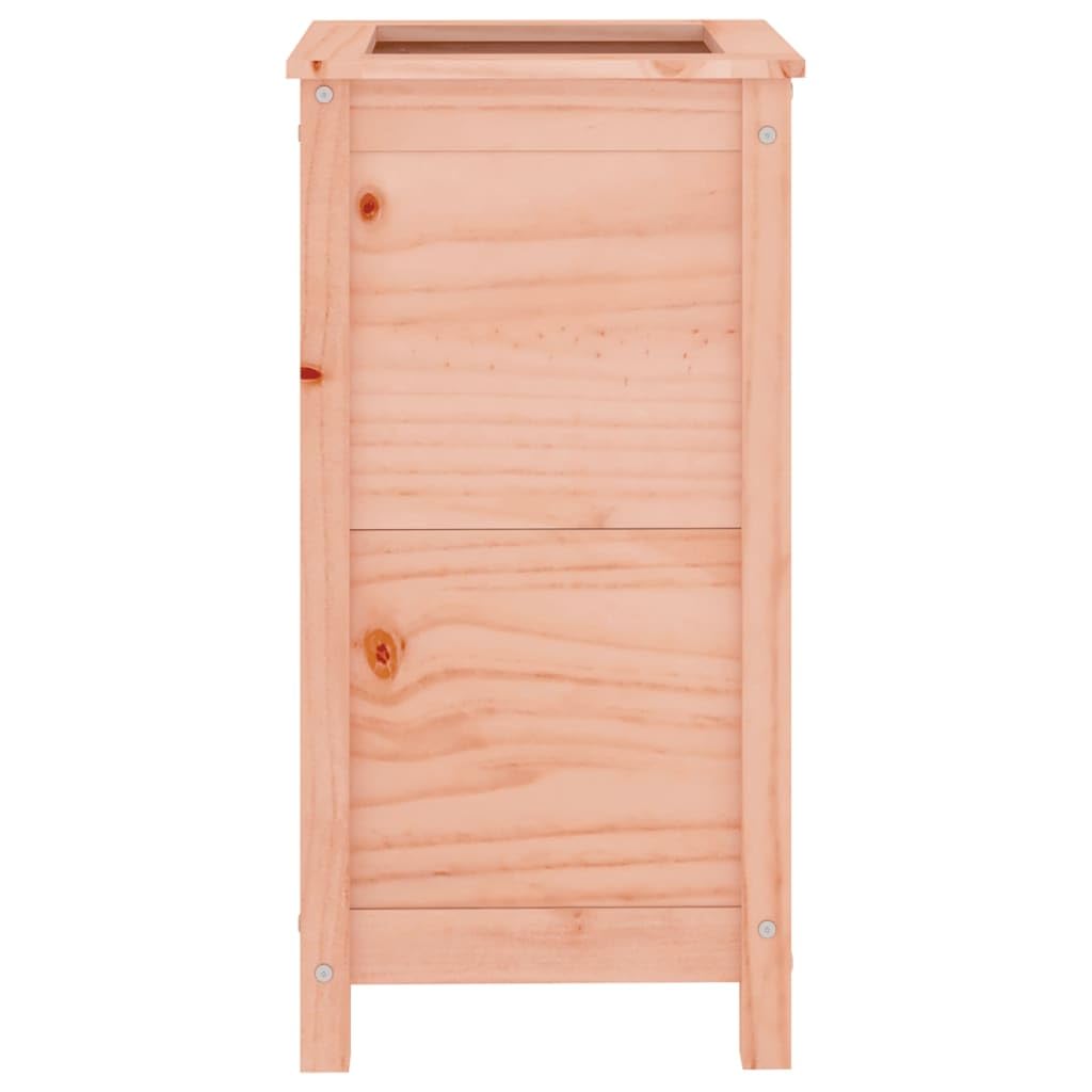 Macetero de Douglas 40 x 40 x 78 cm con diseño moderno, duradero y resistente para jardín, terraza o balcón para cultivo decorativo de hierbas, flores y verduras