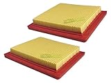 filtri castel Larghezza complessiva: 109 mm 2 filtri aria compatibili con Stiga compatibile con tosaerba Castel Garden RM45 SV150 SV40 motore 1111-9169-01