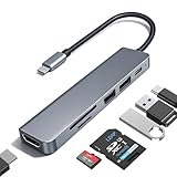 【PD 100W Powered】 ce concentrateur alimenté par USB C fournit jusqu'à 87w de puissance de charge via le port de charge PD pour alimenter vos appareils à haute vitesse. Conseil: Veuillez ne pas connecter des périphériques tels que des disques durs ou des écrans via ce port USB C femelle, car il ne prend pas en charge le transfert de données et de vidéos.